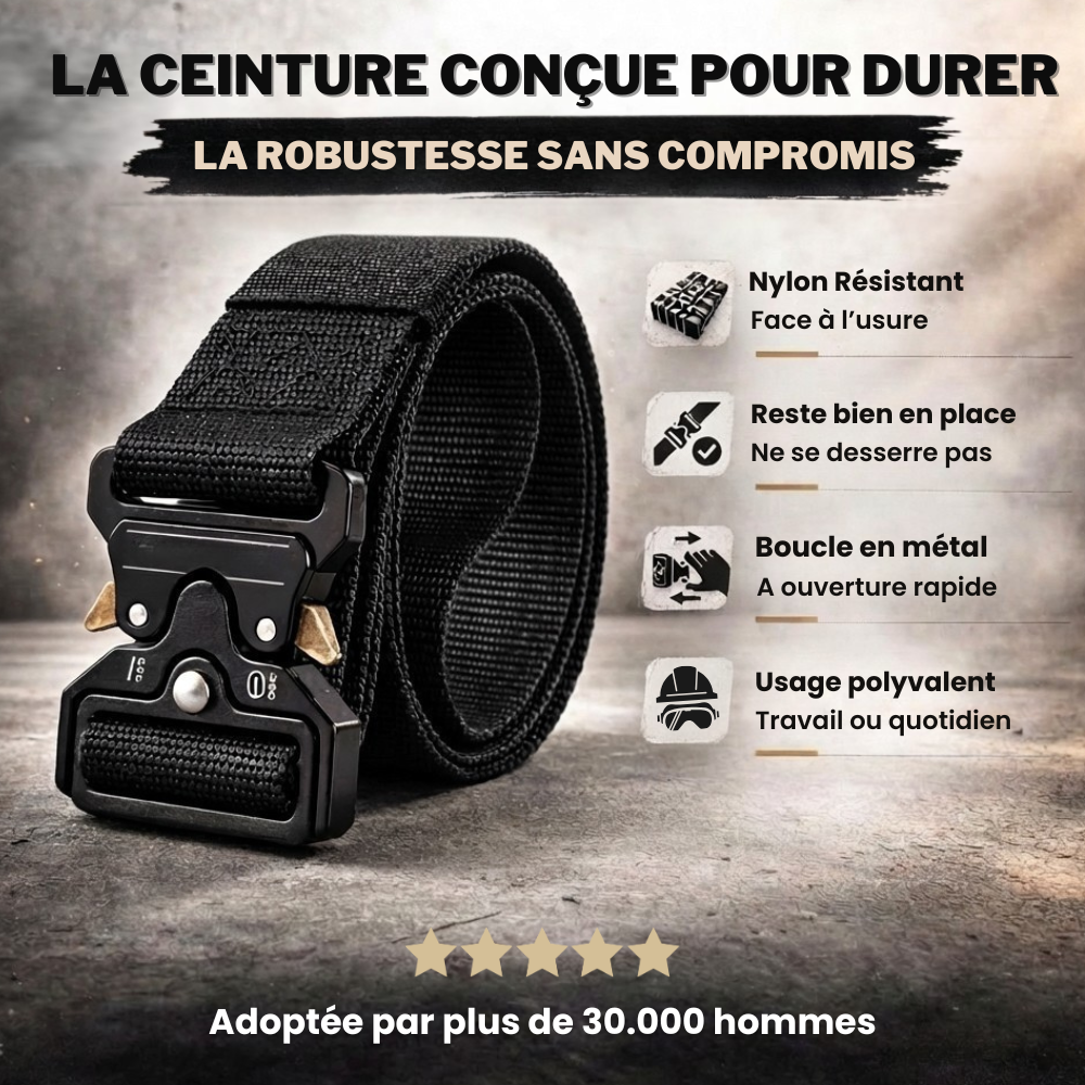Veltrix - La ceinture en nylon ultra-résistante qui vous accompagne partout