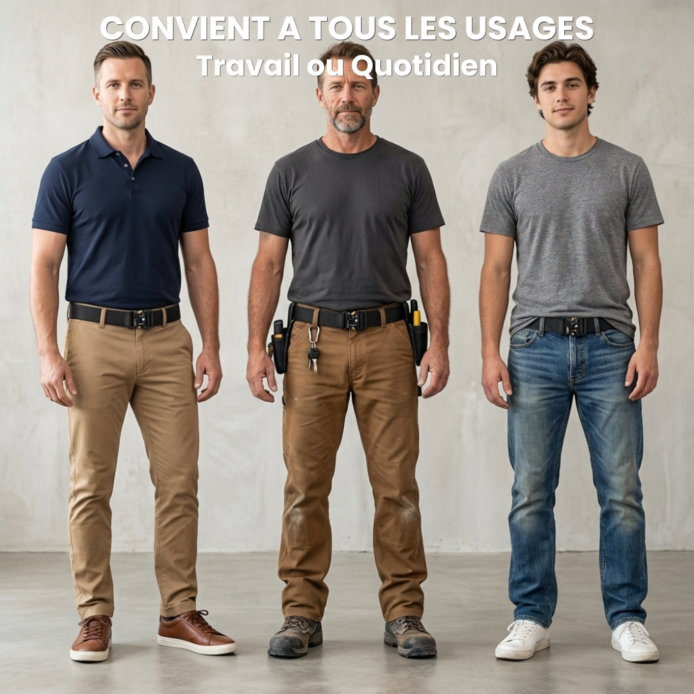 Veltrix - La ceinture en nylon ultra-résistante qui vous accompagne partout